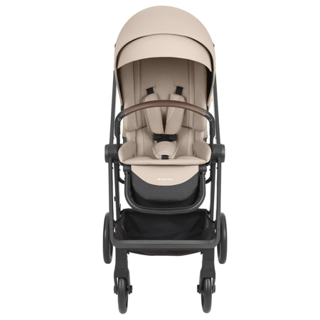 KikkaBoo® Otroški voziček s košaro 3v1 Mia Beige