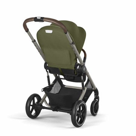 Cybex® Otroški voziček 3v1 Balios S Lux + Avtosedež Cloud G Moss Green