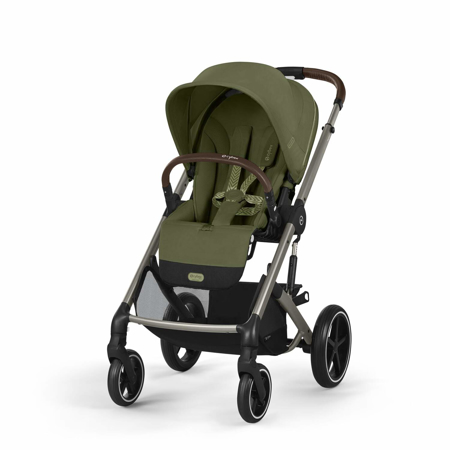 Cybex® Otroški voziček 3v1 Balios S Lux + Avtosedež Cloud G Moss Green