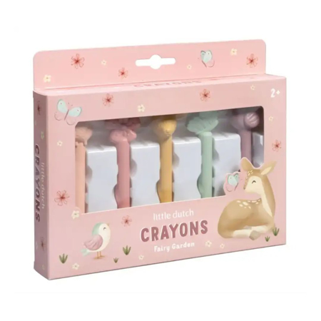 Little Dutch® Voščene barvice Fairy Garden