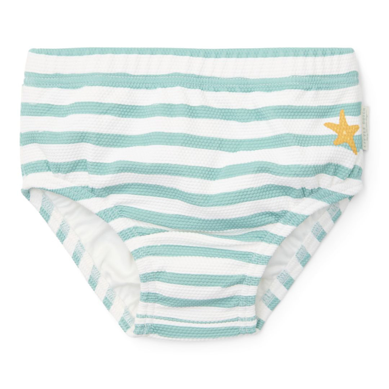 Slika za Little Dutch® Kopalna plenička/kopalke Stripes Surf Blue