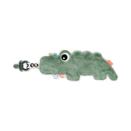 Slika za Done by Deer® Ninica s držačem za dudu Croco Green