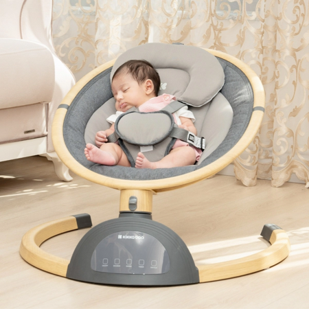 Slika za KikkaBoo® Električni ljuljački Ashlee Dark Grey
