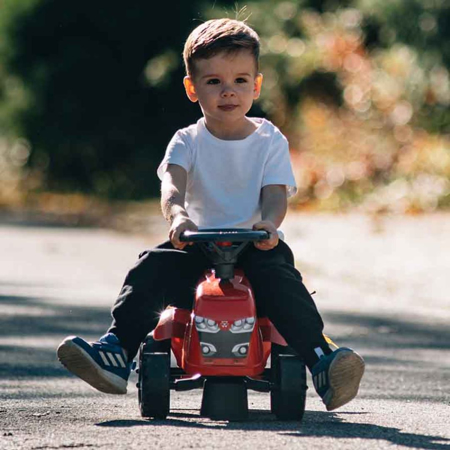 Falk® Poganjalček traktor Massey Ferguson s prikolico