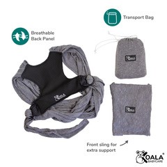 Koala Cuddle Band, the new Baby wrap carrier – Koala Babycare –  Koalababycare